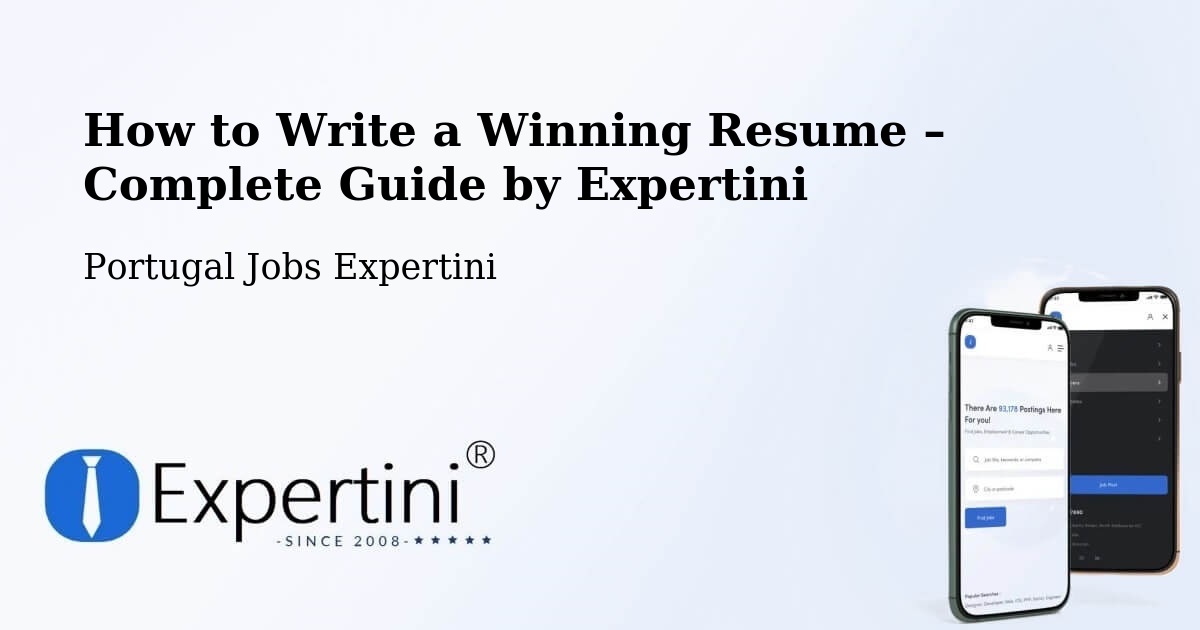 Resume Writing Guide for Job Seekers – Vairão - Vairão, Portugal Jobs Expertini
